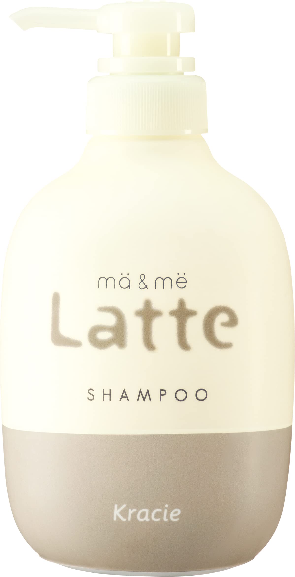 ma &amp; me Latte Shampoo Pump, Premium Double Milk Protein, Apple &amp; Peony Scent 490mL