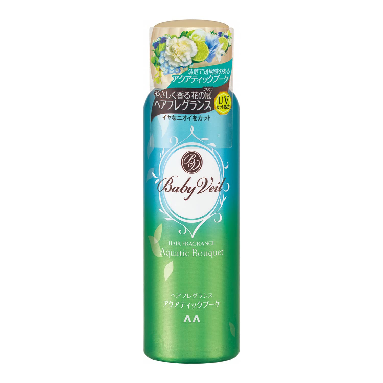 MANDOM Baby Veil Parfum Capillaire Bouquet Aquatique 80g