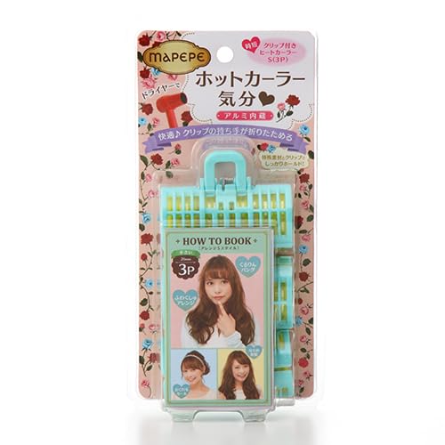 Mapepe Heat Color Clips S 3P for Effortless Curls
