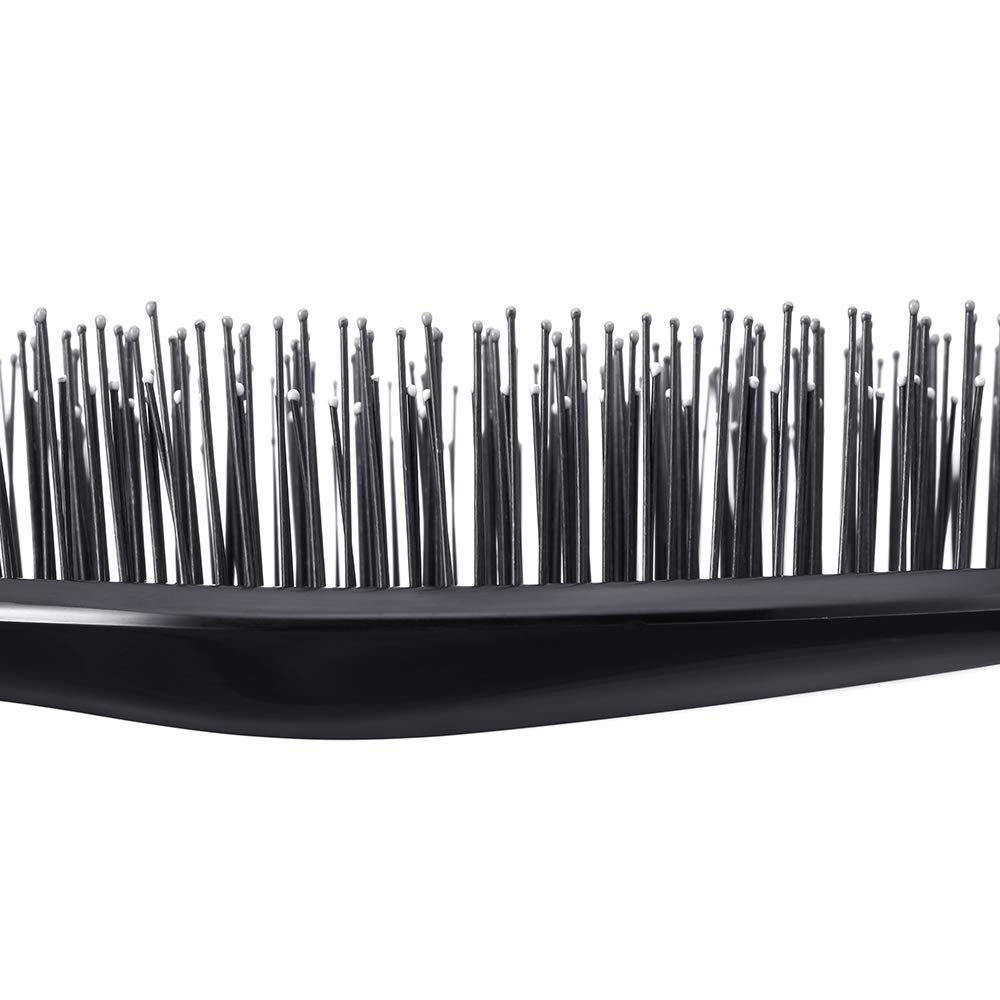 Mapepe Detangling Brush Long Black for Effortless Hair Care
