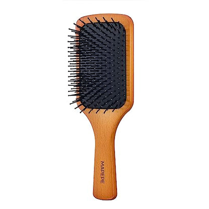 Mapepe Paddle Brush with Cushion for Normal Hair 87mm x 39mm x 243mm