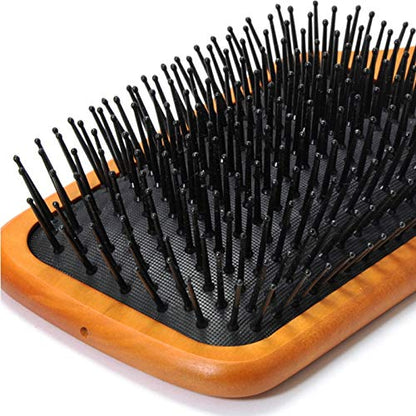 Mapepe Paddle Brush with Cushion for Normal Hair 87mm x 39mm x 243mm