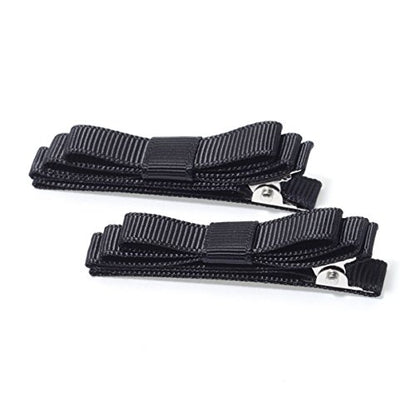 Mapepe Ribbon Clip Set No Marks 2P Black