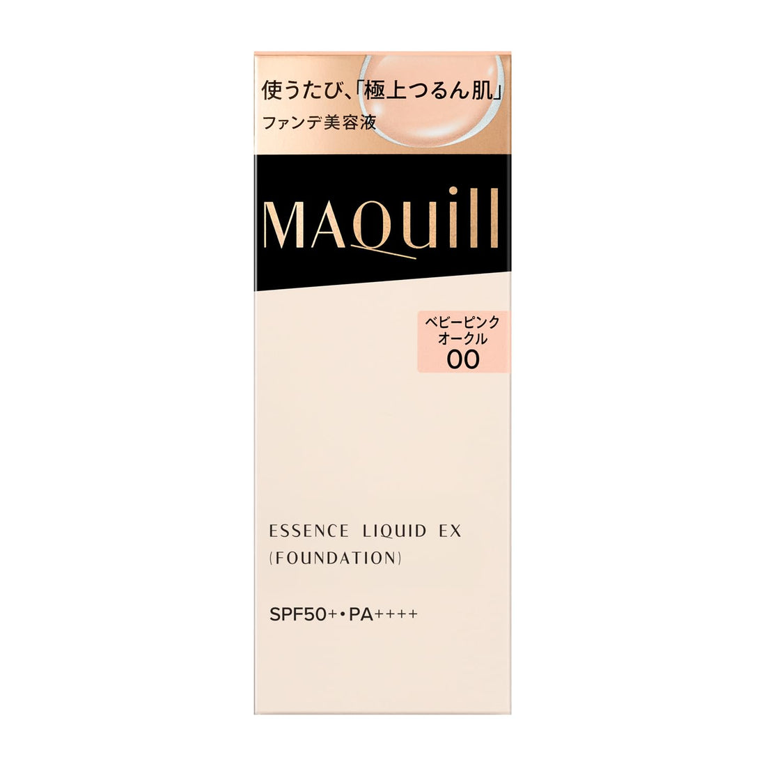 MAQUILLAGE Essence Liquid EX Baby Pink Ocher 00 Foundation 24mL SPF50+