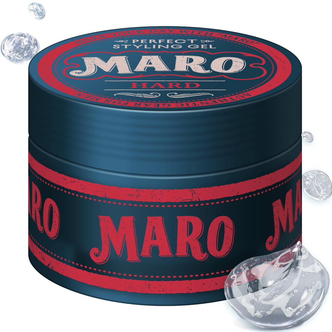 MARO Perfect Styling Gel Hard 80g with Darjeeling Cedar Scent