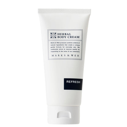 MARKS&amp;WEB Herbal Body Cream Refresh 200g