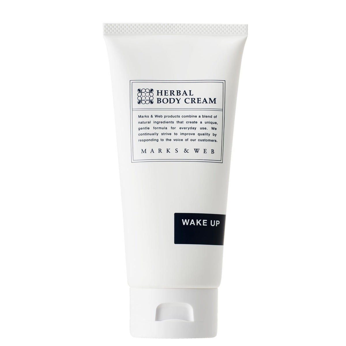 MARKS&amp;WEB Herbal Body Cream Wake Up 200g for Refreshing Hydration
