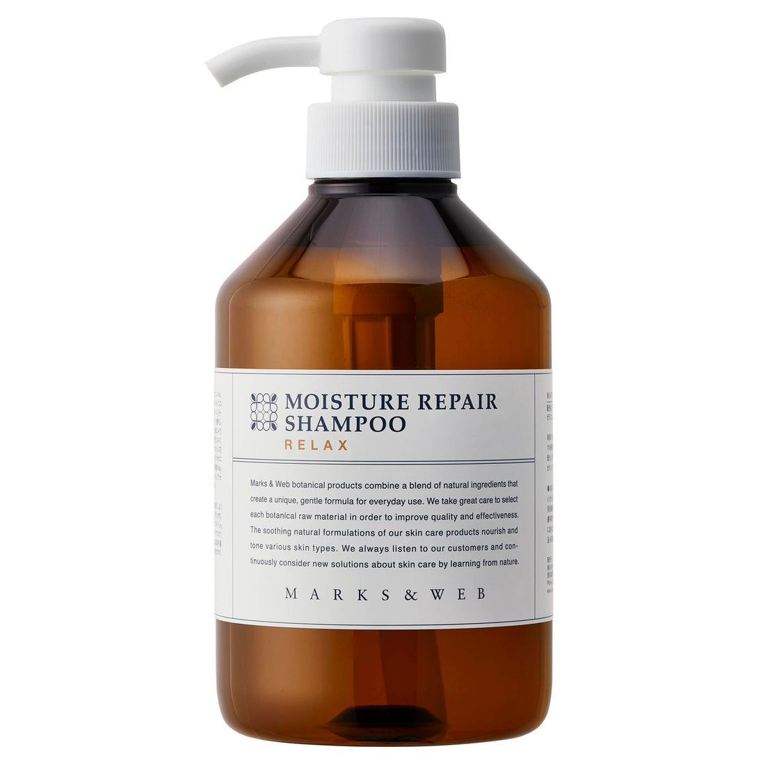 MARKS&amp;WEB Shampoo Réparateur Hydratant 500mL