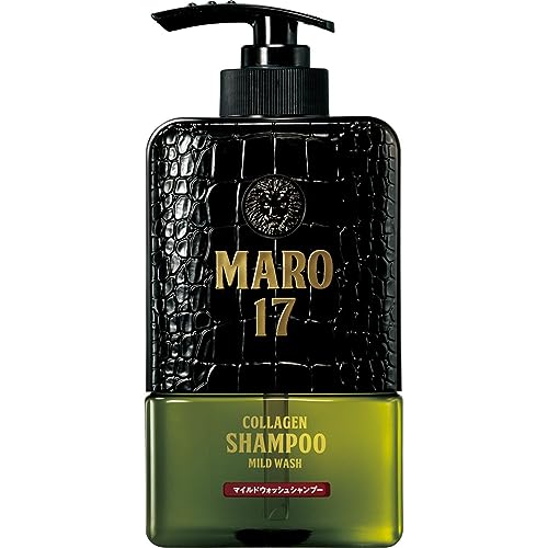 MARO 17 Mild Wash Shampoo for Men Sensitive Skin Non-Silicone Amino Acid 350ml Main Body