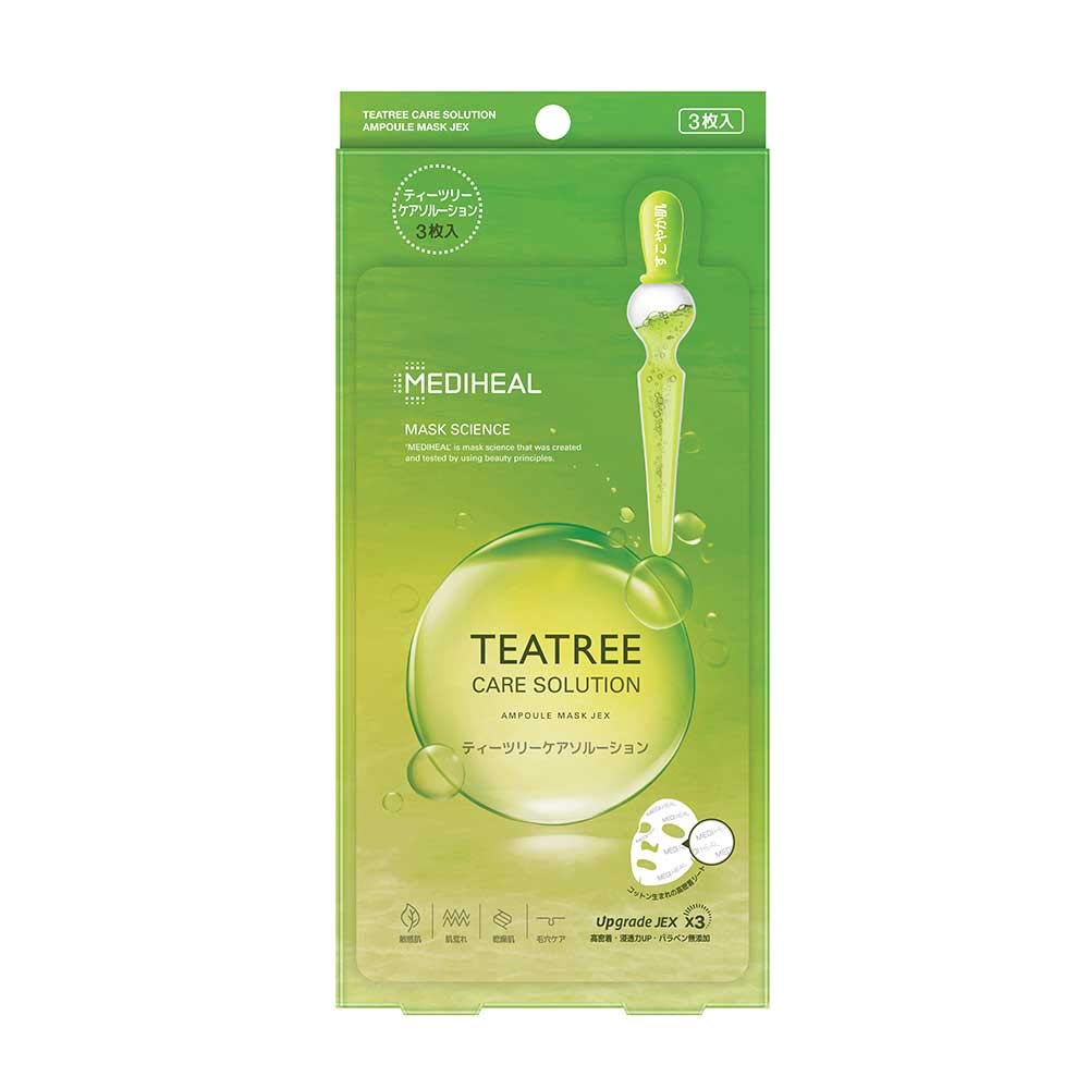 MEDIHEAL Tea Tree Care Solution Ampoule Mask JEX 3 pcs (x 1)