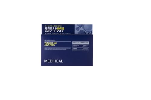 MEDIHEAL THE 365 Mask Daily Skin Balance Care 365 Sheet Mask 30 sheets (THE N.M.F 365 Aqua Mask)