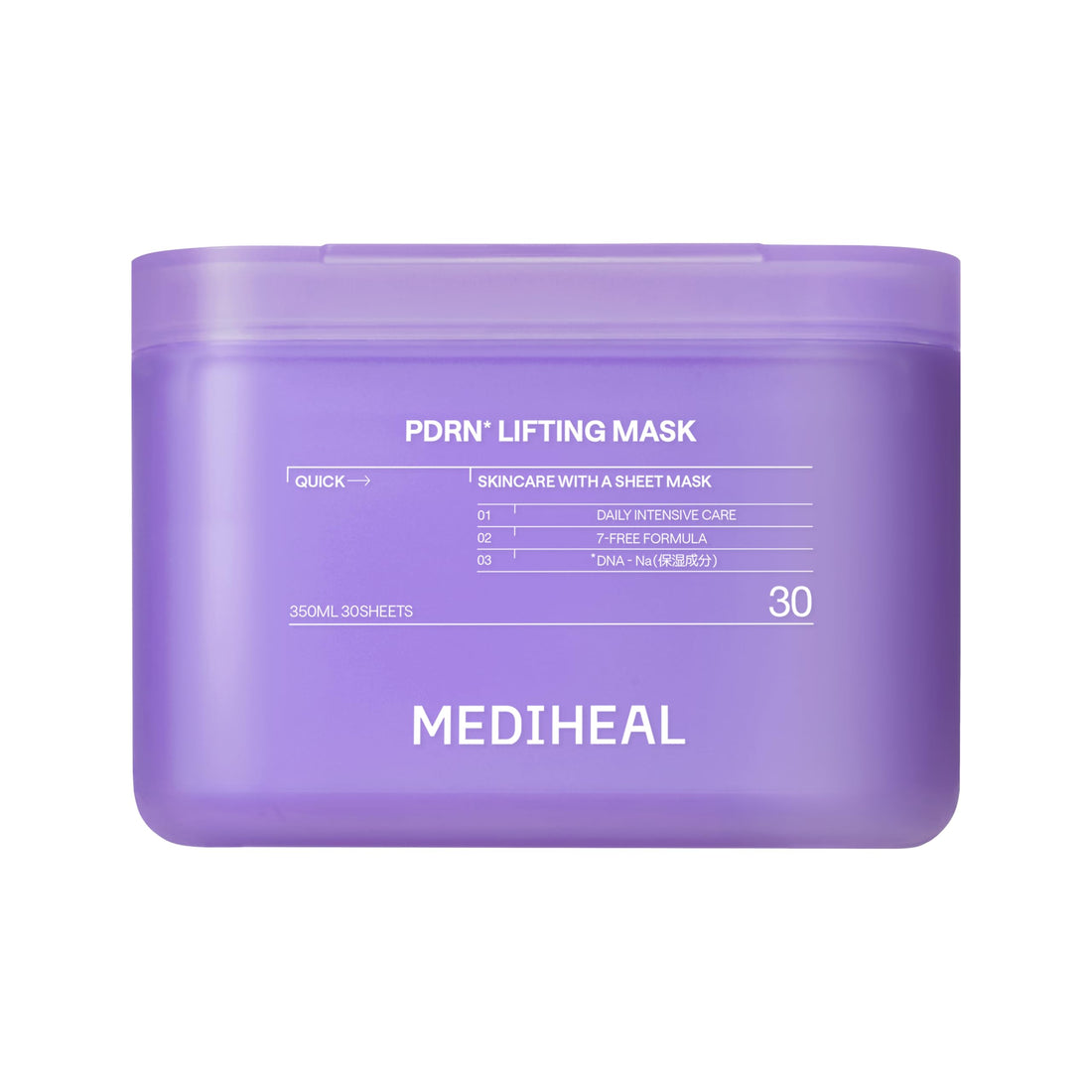 MEDIHEAL PDRN Sheet Mask 30 Sheets for Daily Hydration