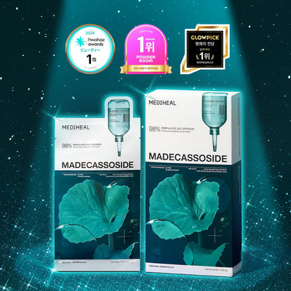 MEDIHEAL Madecassoside Essential Mask 10 Sheets for Hydration