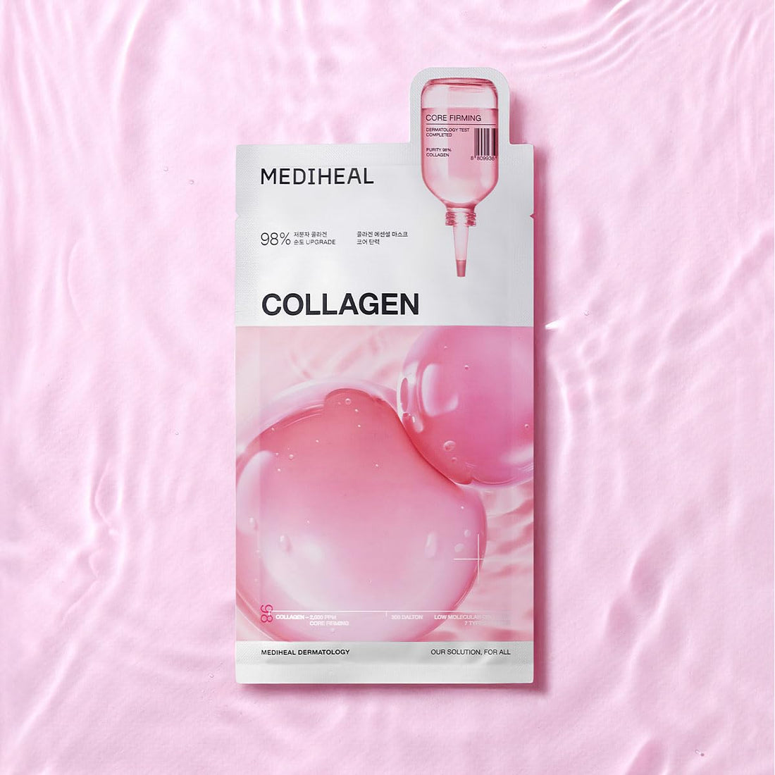 MEDIHEAL Collagen Essential Mask 10 Sheets for Hydration and Firmness