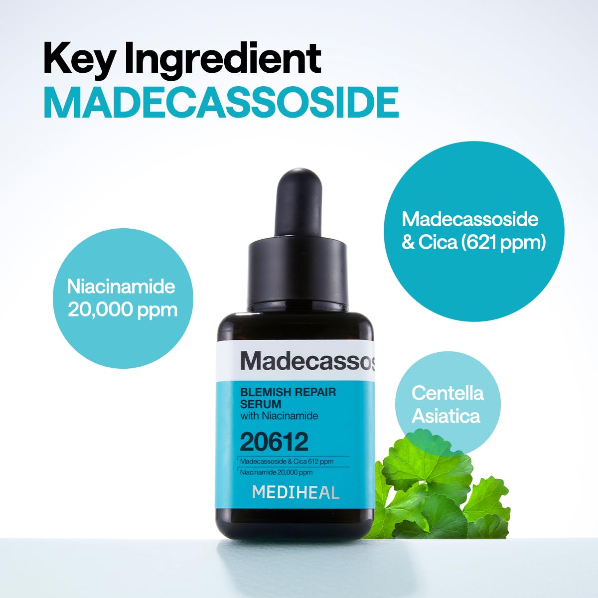 MEDIHEAL Madecassoside Blemish Repair Serum 40ml for Japanese Skincare