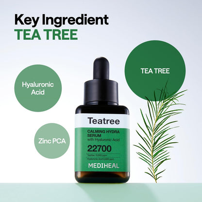 MEDIHEAL Tea Tree Calming Serum 40ml for Moisture Support