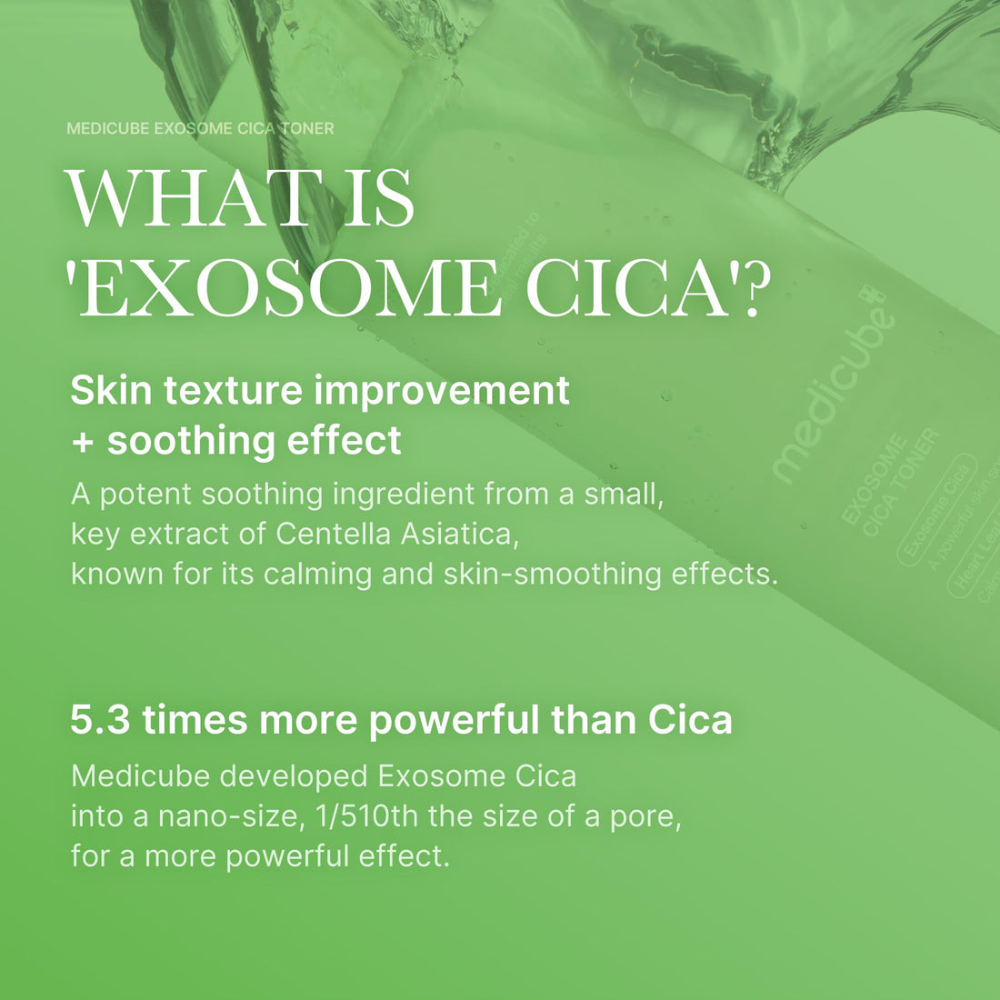 Medicube Exosome Cica Toner Hydrating Essence 150ml