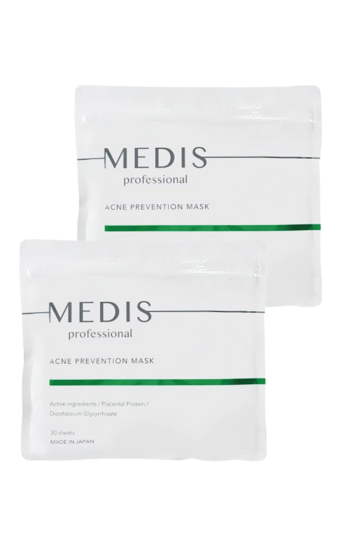 MEDIS Brightening Face Pack with 3 Types of Placenta 30 Sheets
