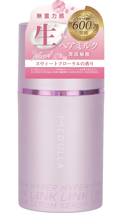 MEDULLA Pink Blossom Hair Milk 55ml for Japanese Hair Care