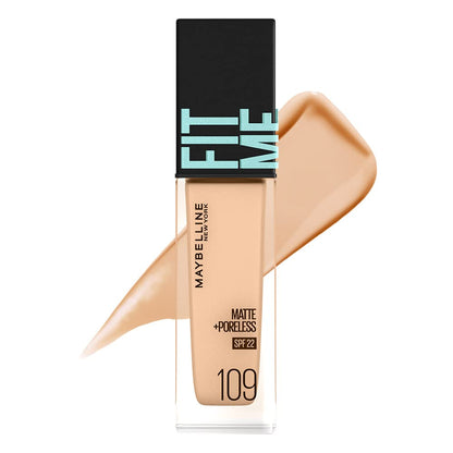 MAYBELLINE Fit Me Liquid Foundation 109 for Natural Finish