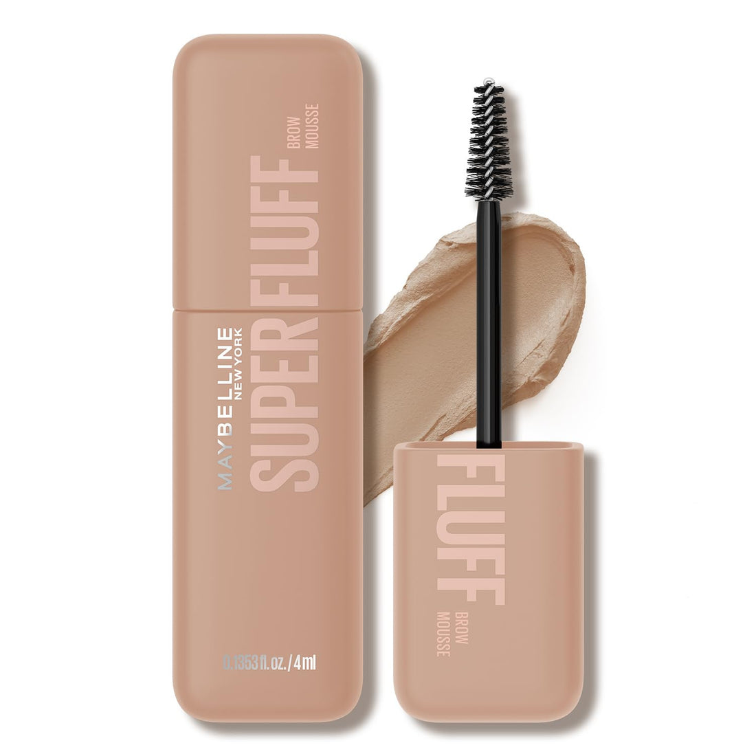 MAYBELLINE SP Fluff Brow Mousse Eyebrow Mascara 03 Nude Beige 4ml
