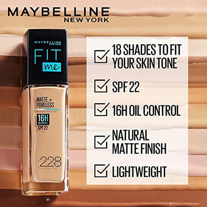 MAYBELLINE Fit Me Liquid Foundation 330 for Natural Finish