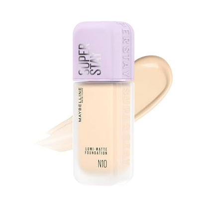 MAYBELLINE Super Stay Luminous Matte Liquid Foundation N10