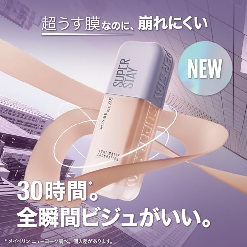 MAYBELLINE Super Stay Luminous Matte Liquid Foundation N10