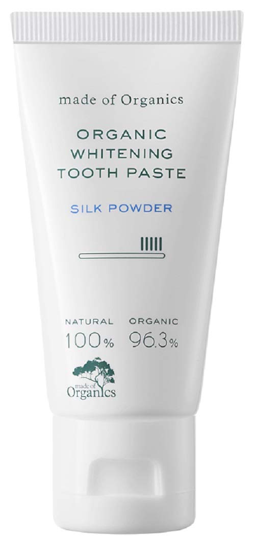 made of Organics Whitening Toothpaste with Silk Powder 25g
