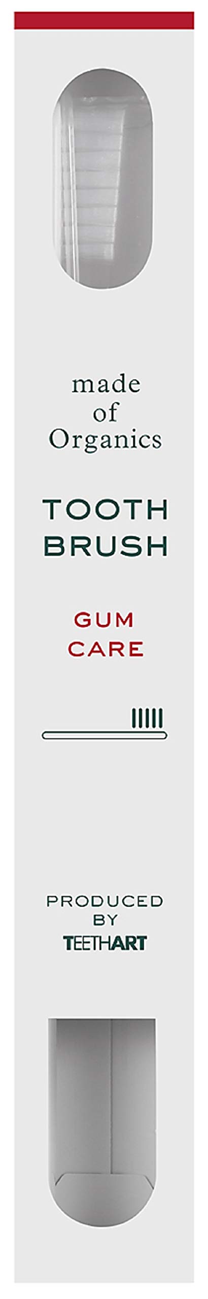 made of Organics Gum Care Toothbrush, 1 Piece