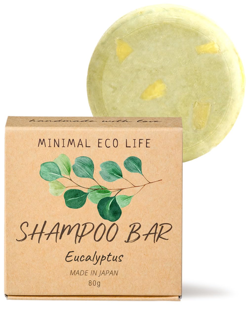Minimaruekoraifu MEL Shampoo Solide Naturel 80g