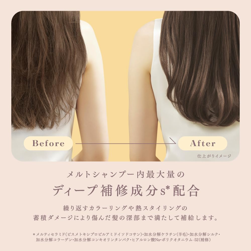 melt Deep Shampoo and Conditioner Pair with Creamy Melt Powder 700ml