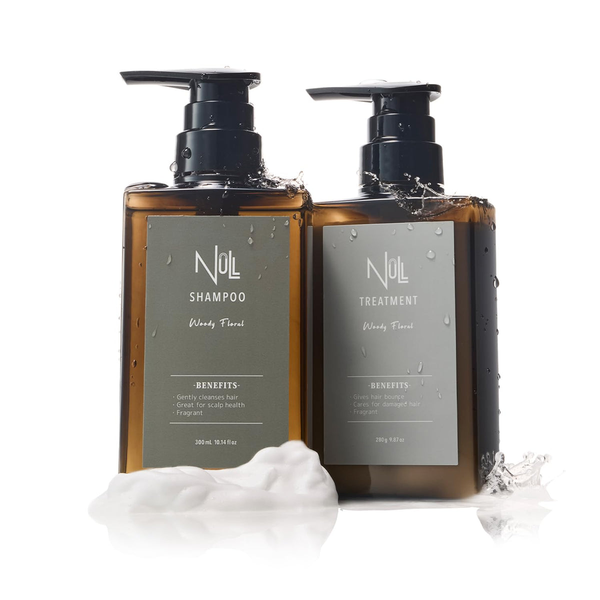 MENS NULL Amino Acid Shampoo and Treatment Duo for Japanese Hair Care