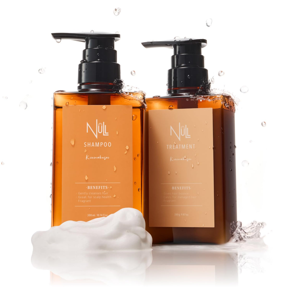 MENS NULL Shampoo et Après-Shampooing à la Fleur de Kinmokusei 350ml