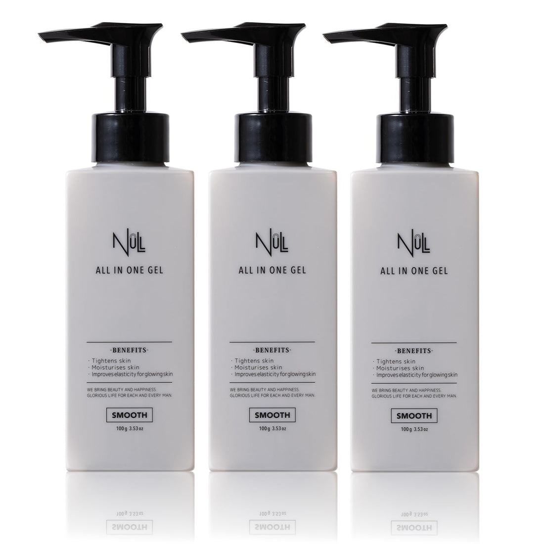 MENS NULL All-in-One Gel Set with Citrus Scent 100mL