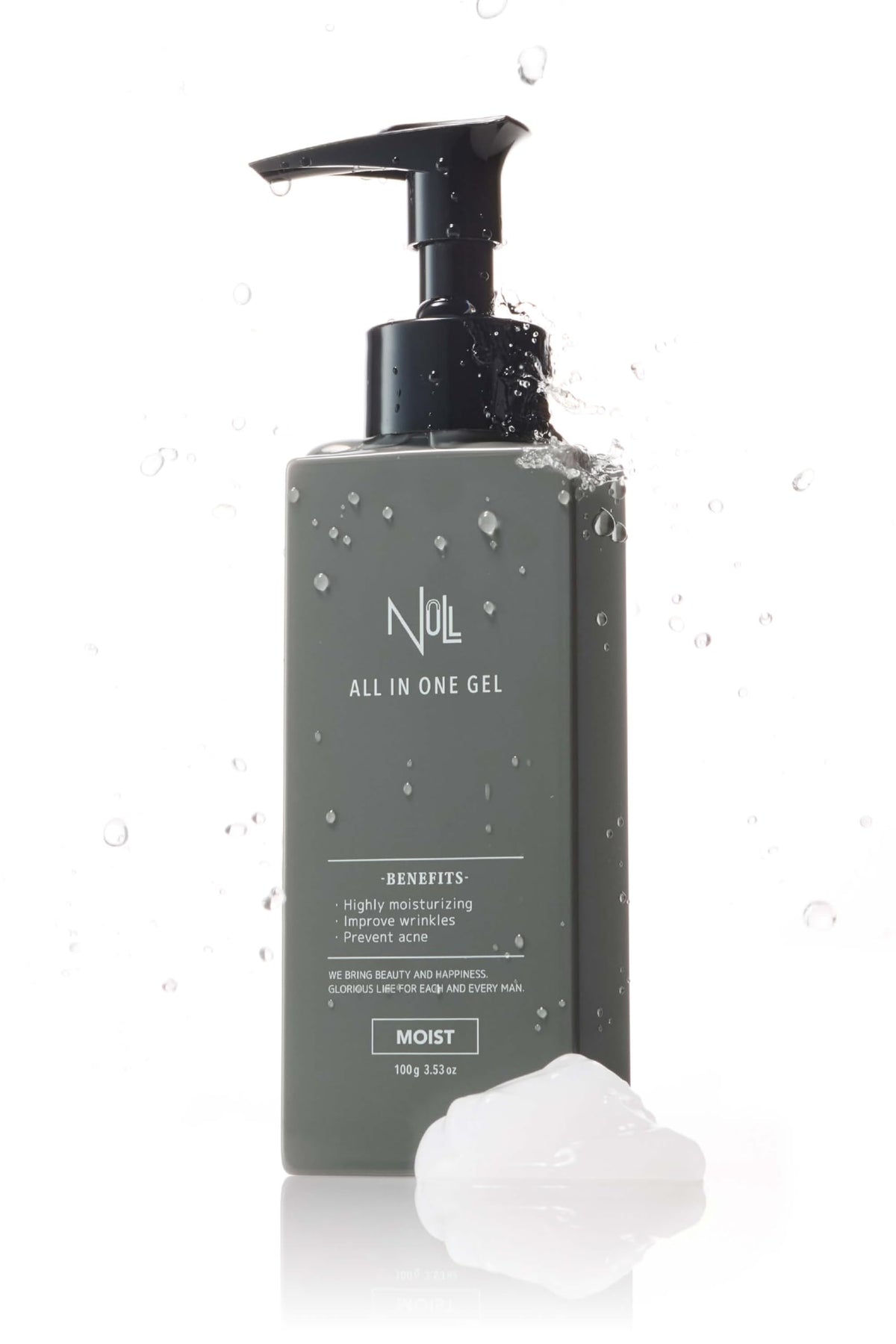 MENS NULL All-in-One Moist Gel 100g for Japanese Skincare