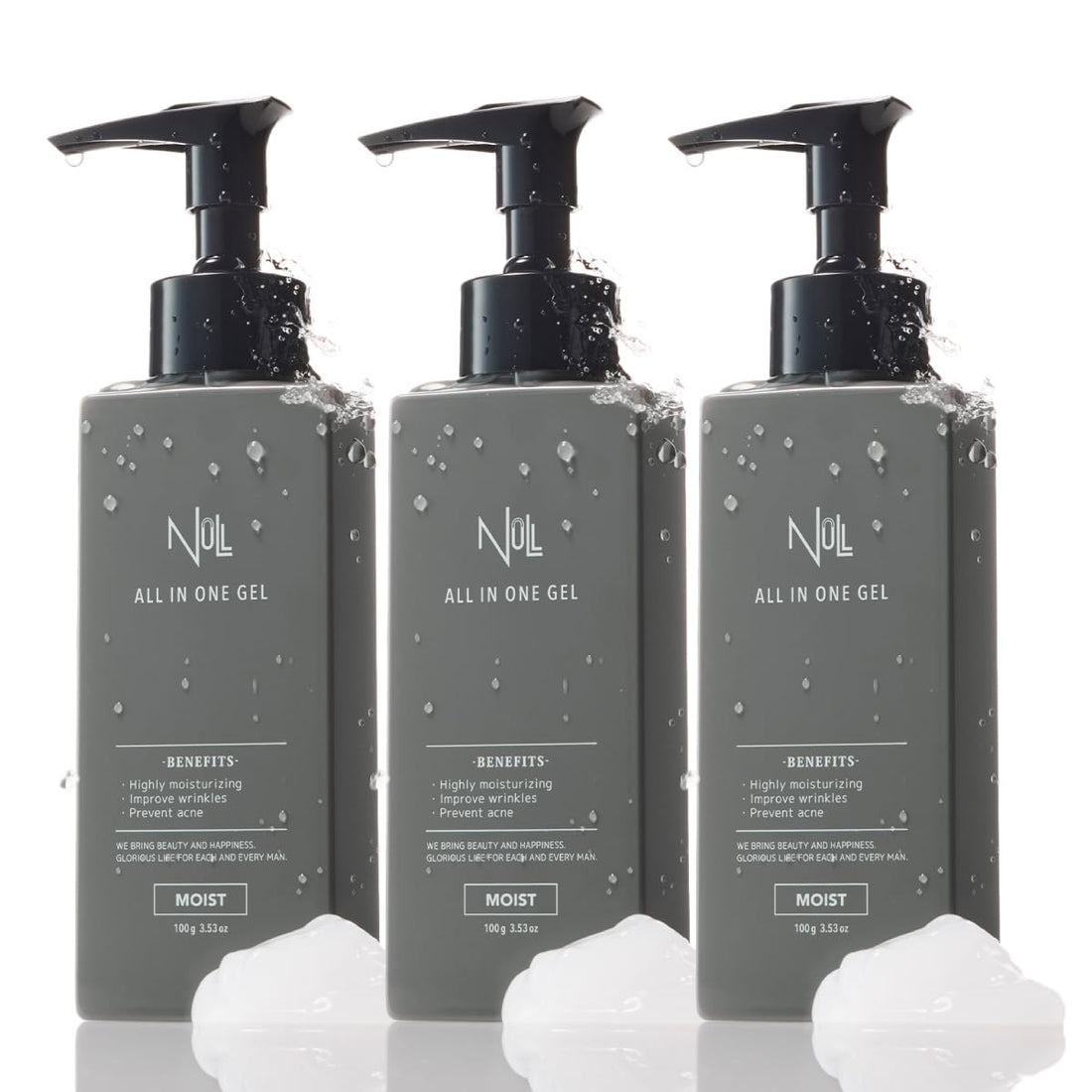 MENS NULL All-in-One Gel Moist Type 100g for Men
