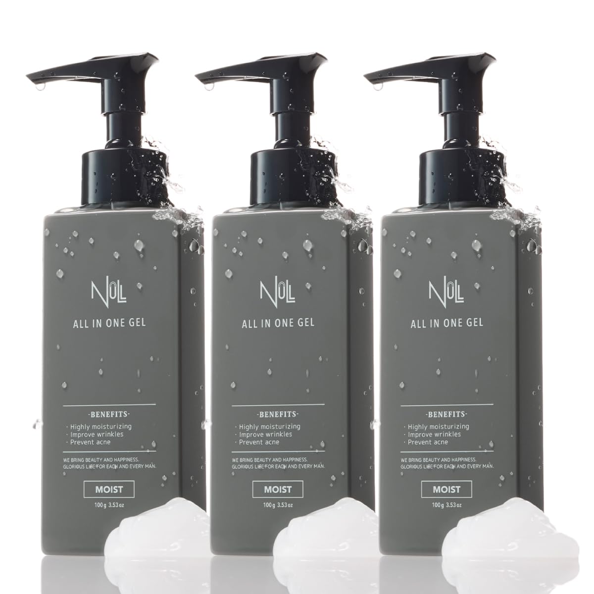 MENS NULL All-in-One Moist Gel 100g Set for Men&