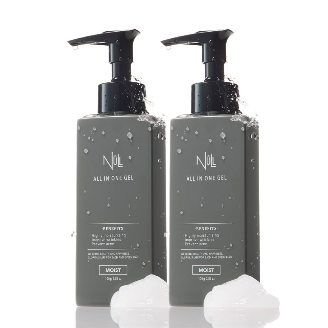 MENS NULL Gel Hydratant Tout-en-Un 100g pour Hommes