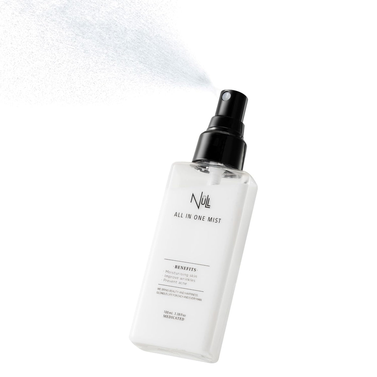 MENS NULL All-in-One Mist Hydrating Spray 100ml for Men