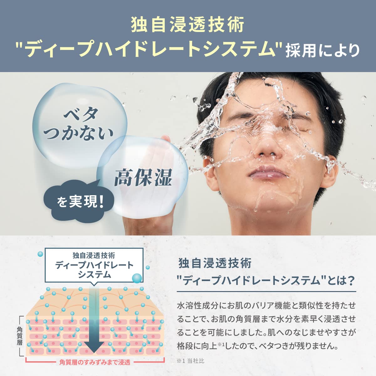 MENS NULL Face Lotion Set for Japanese Skincare Routine