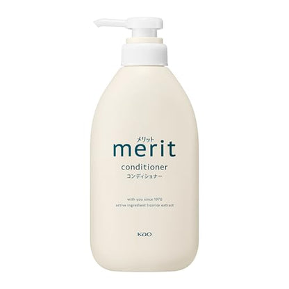 Merit Conditioner Pump 450ml for Soft and Manageable Hair