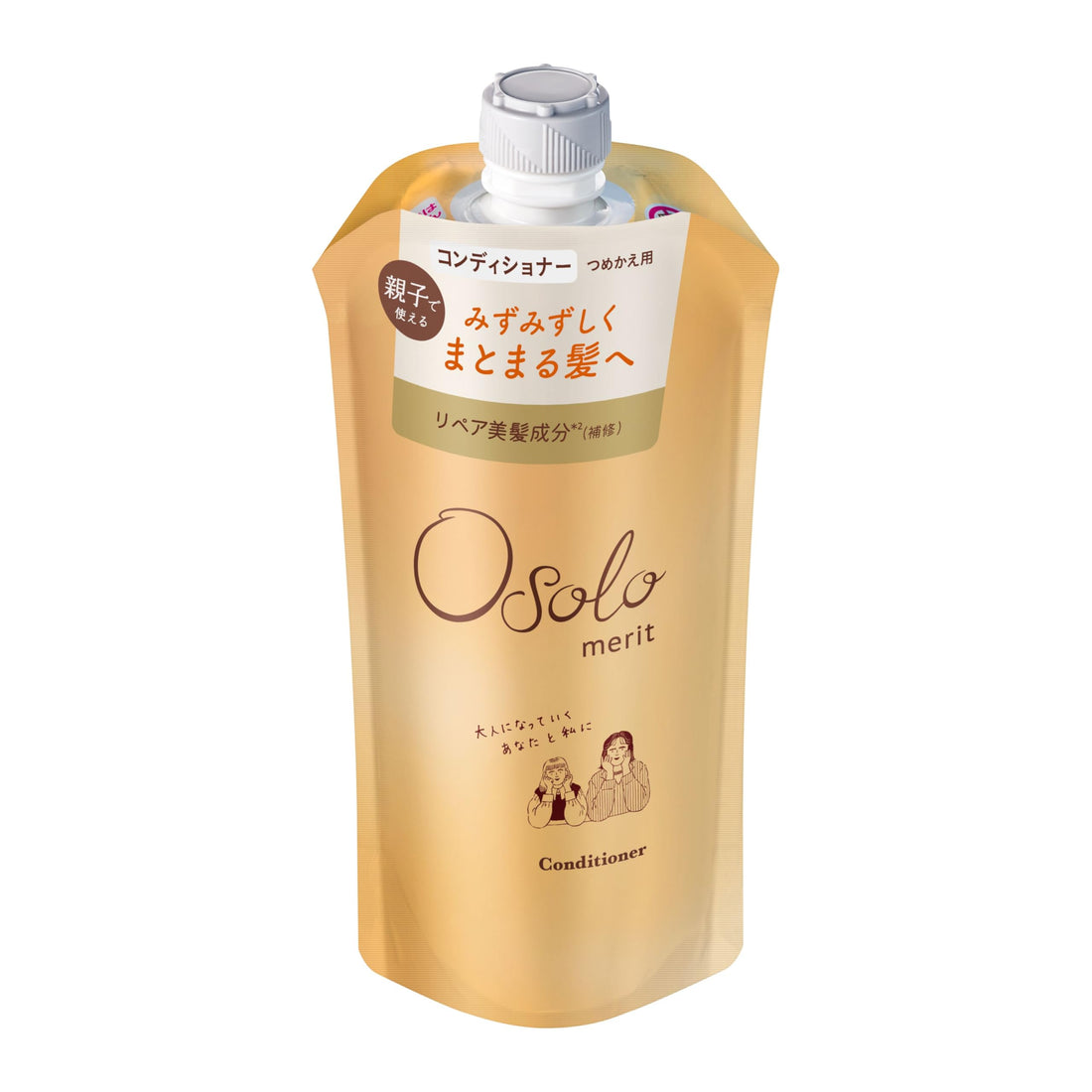 Merit Osoro Conditioner Refill 340ml Sulfate Free