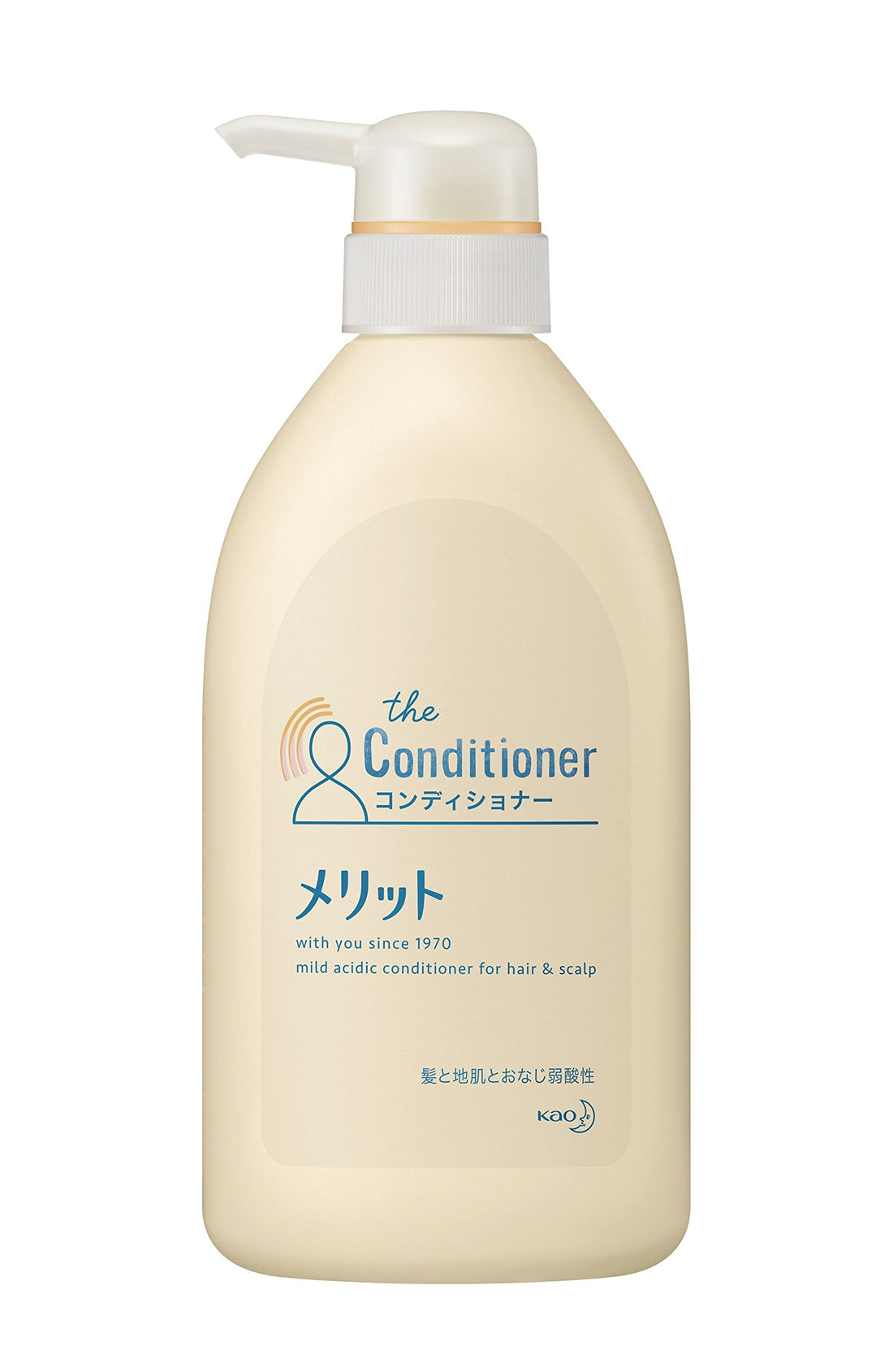 Merit Conditioner Pump 480ml Lightweight Moisture for Hair Care