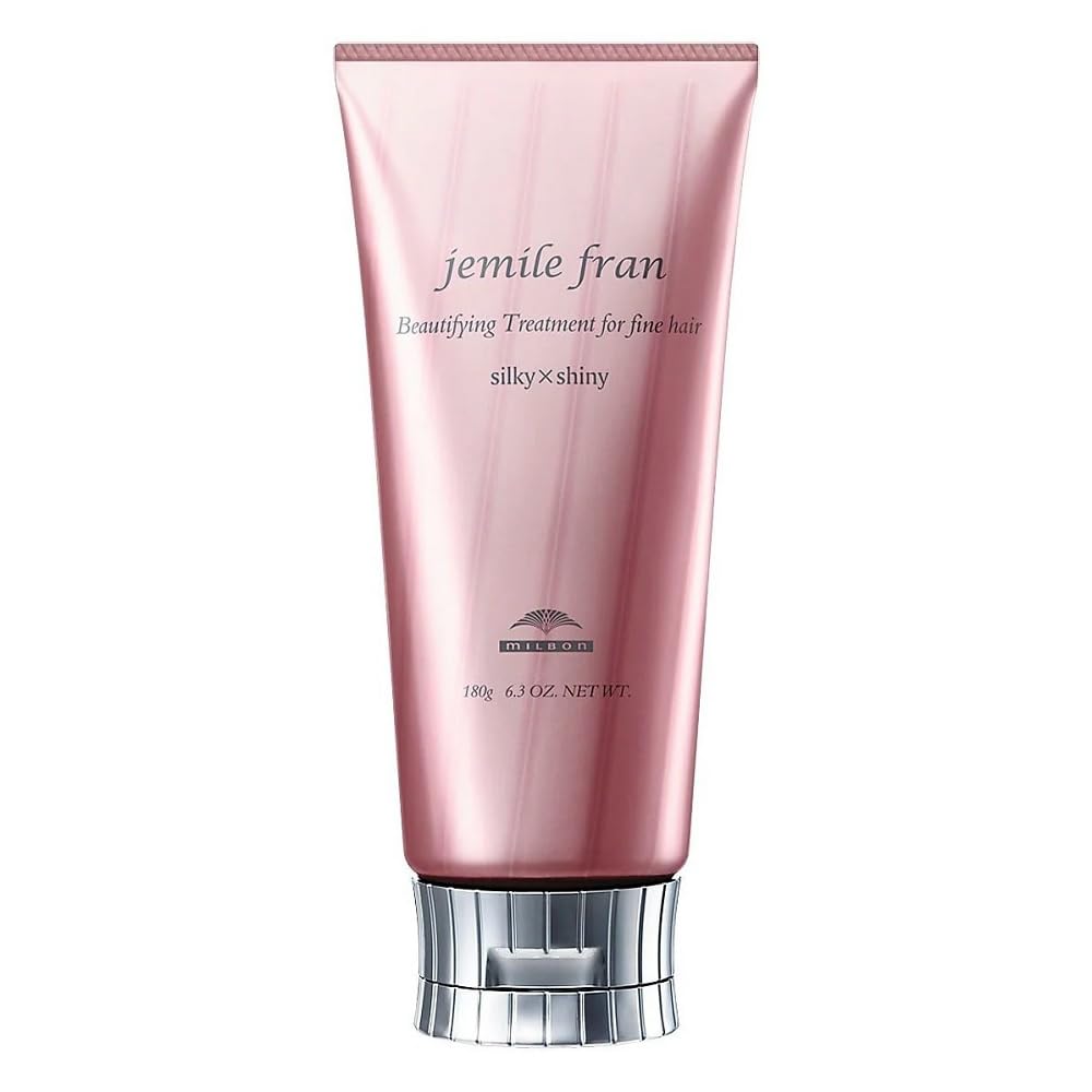 MILBON Gemile Fran Silky Shine Treatment 180g for Japanese Hair Care