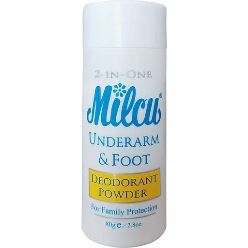 Milcu Underarm and Foot Powder for Freshness and Comfort