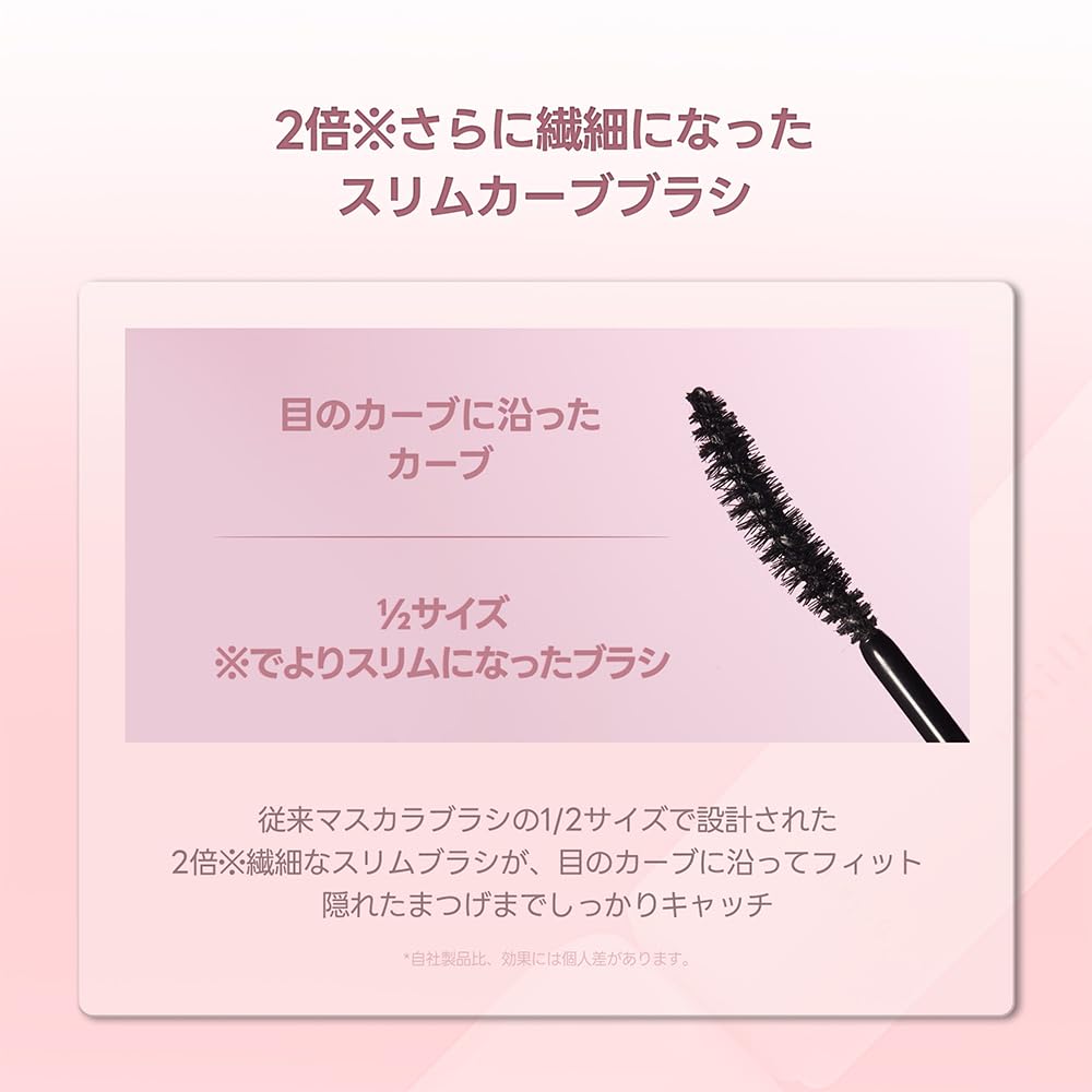 MILKTOUCH Mascara Iconique Longue Durée Waterproof Noir