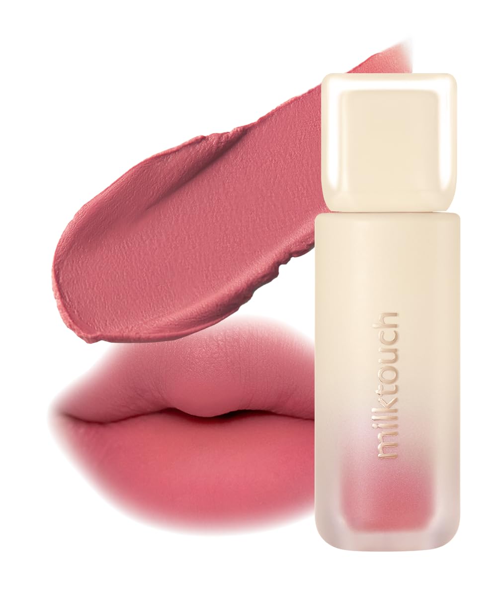 MILKTOUCH Spread Blurry Tint Matte Lip Tint in Donut Peach