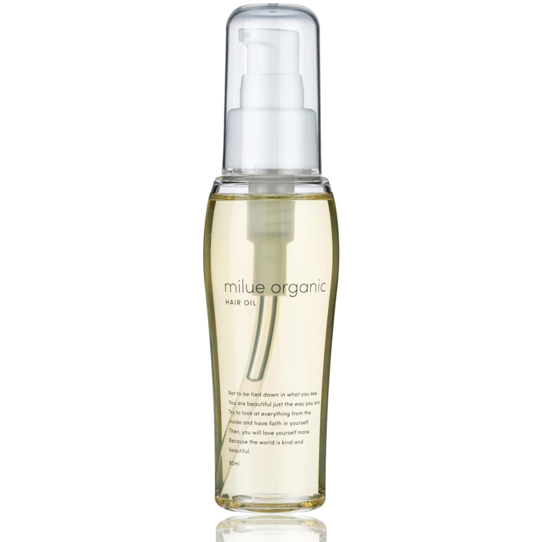 milue organic Moisture Hair Oil Leave-In Treatment 1pc