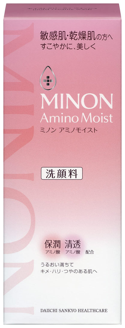 Minon Amino Moist Creamy Wash 100g Gentle Cleanser for Japanese Skincare